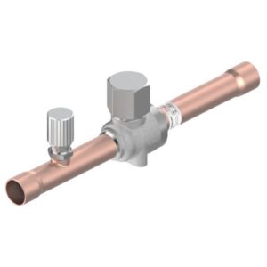 Danfoss GBC 12s H Afspærringskugleventil, 90 bar, m. AP, 1/2'', 8,00 m³/h