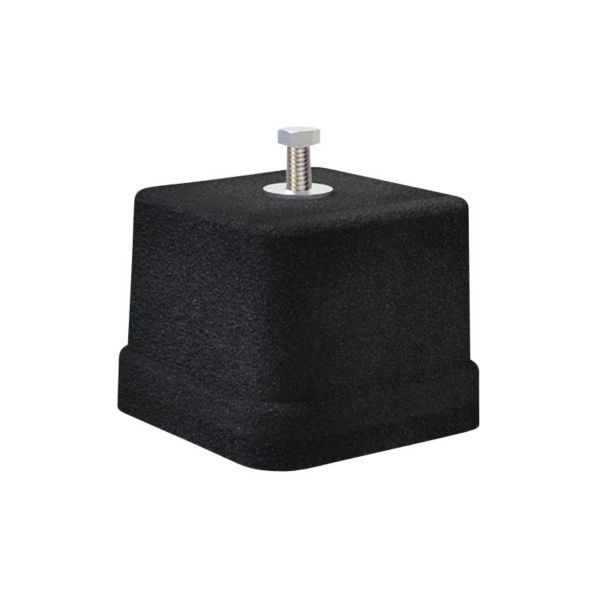 893500271jpg - Klima og Varme Tekno 200 1 sæt, 4 stk gummifødder, 100x100x80 mm, Sort, 800 kg