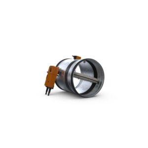 SMAY Brandspæjd 160mm, 230V Brand og røg spjæld, 160 mm, Belimo fjeder retur aktuator